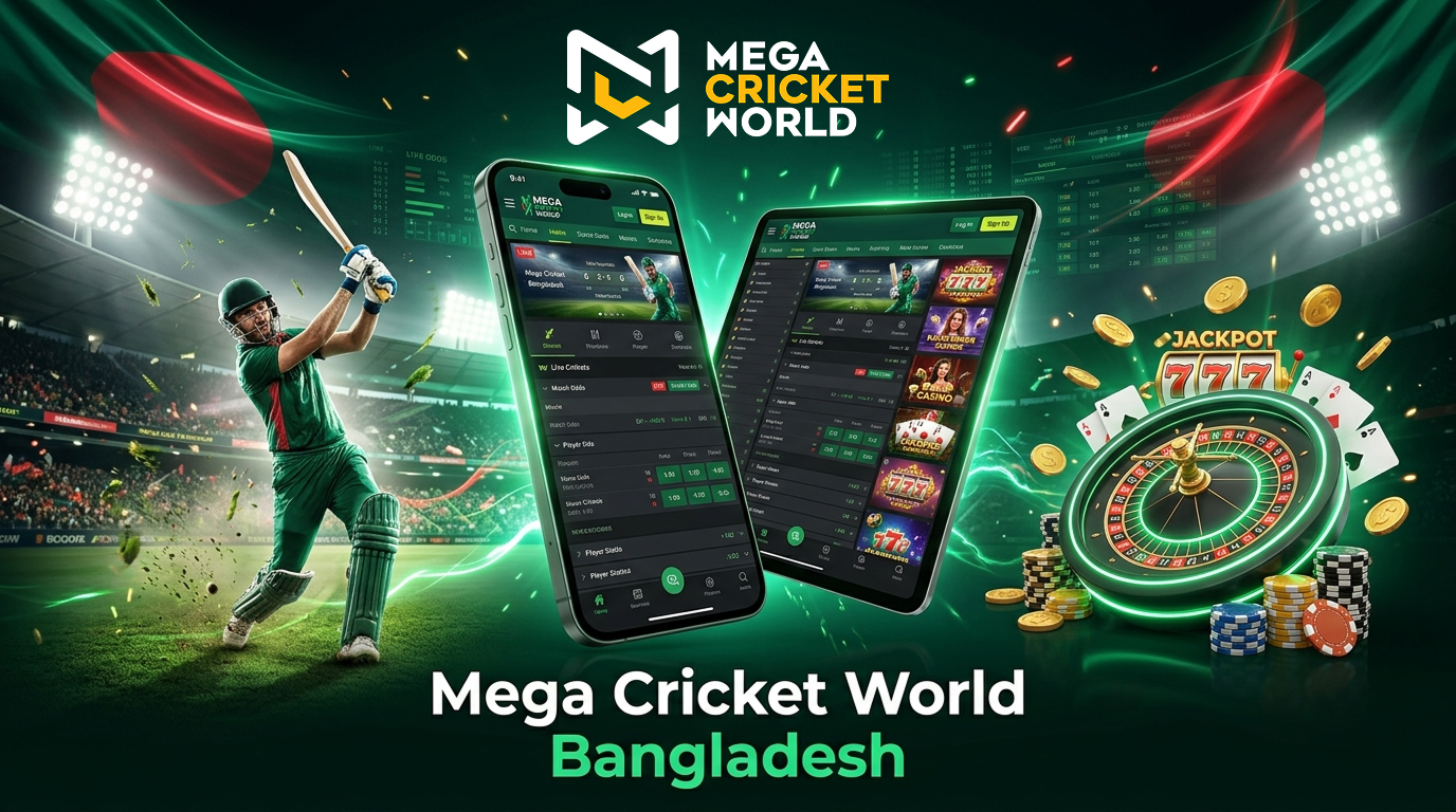 Mega Cricket World betting app overvirew for players from Bangladesh